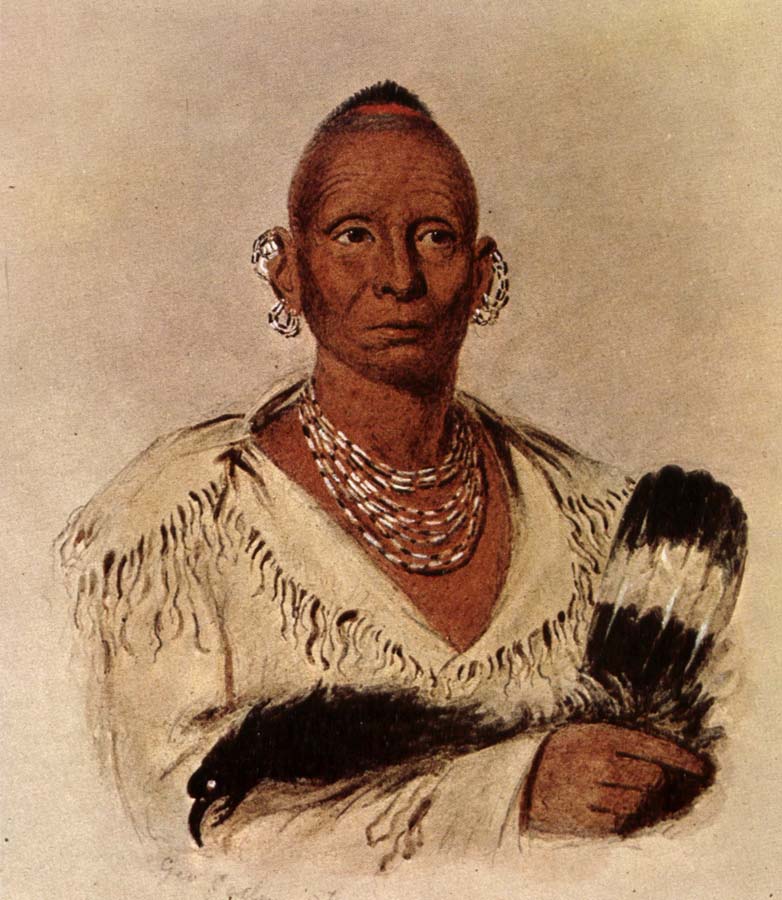 George Catlin Black hawk,Sac Chief